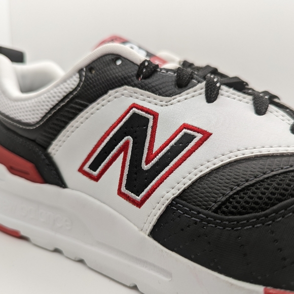 New Balance 997H CM997HBX New Prep Pack Black Team Red Size 10 - Picture 6 of 7